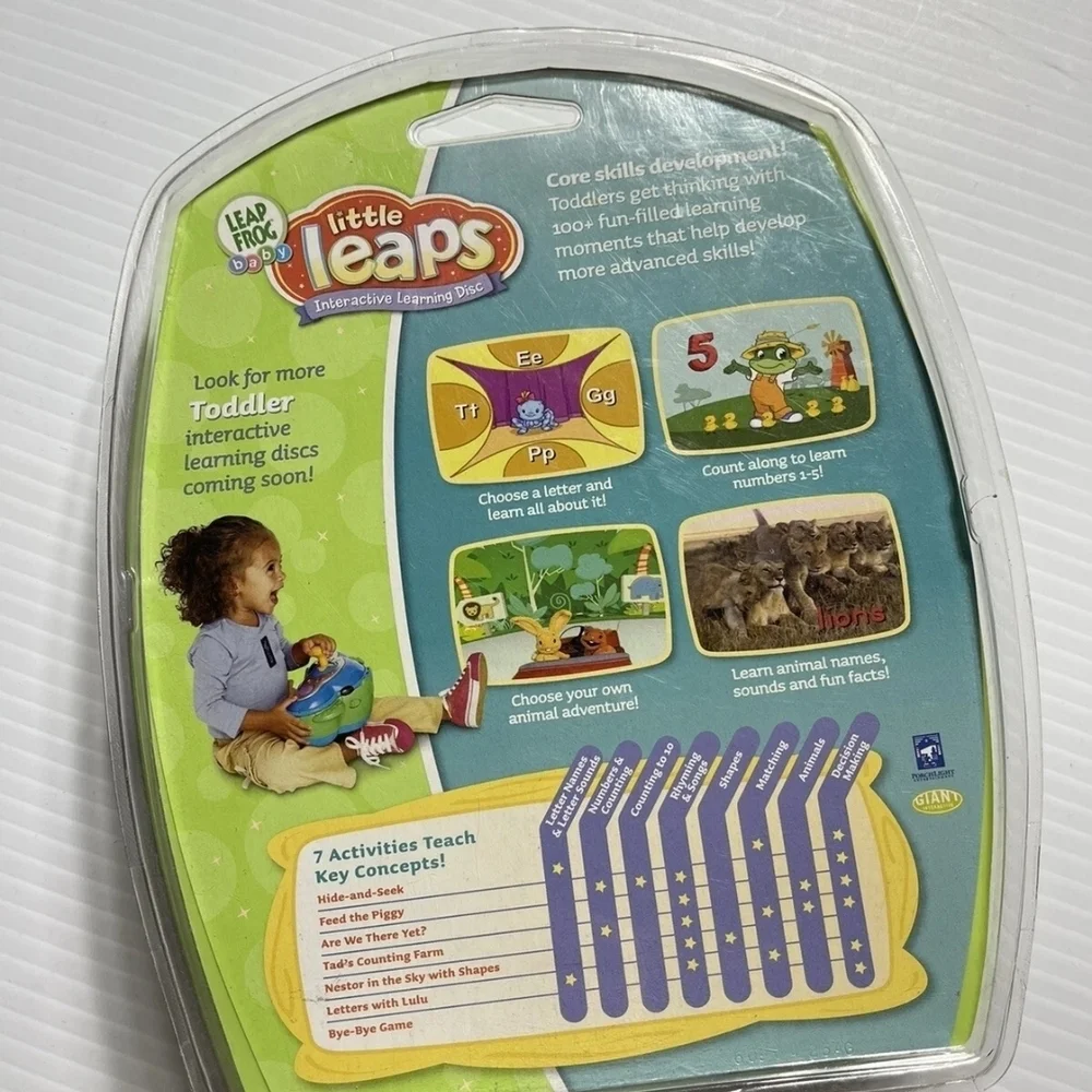 LeapFrog Little Leaps Classic Learning Concepts for Toddlers 24+ Months